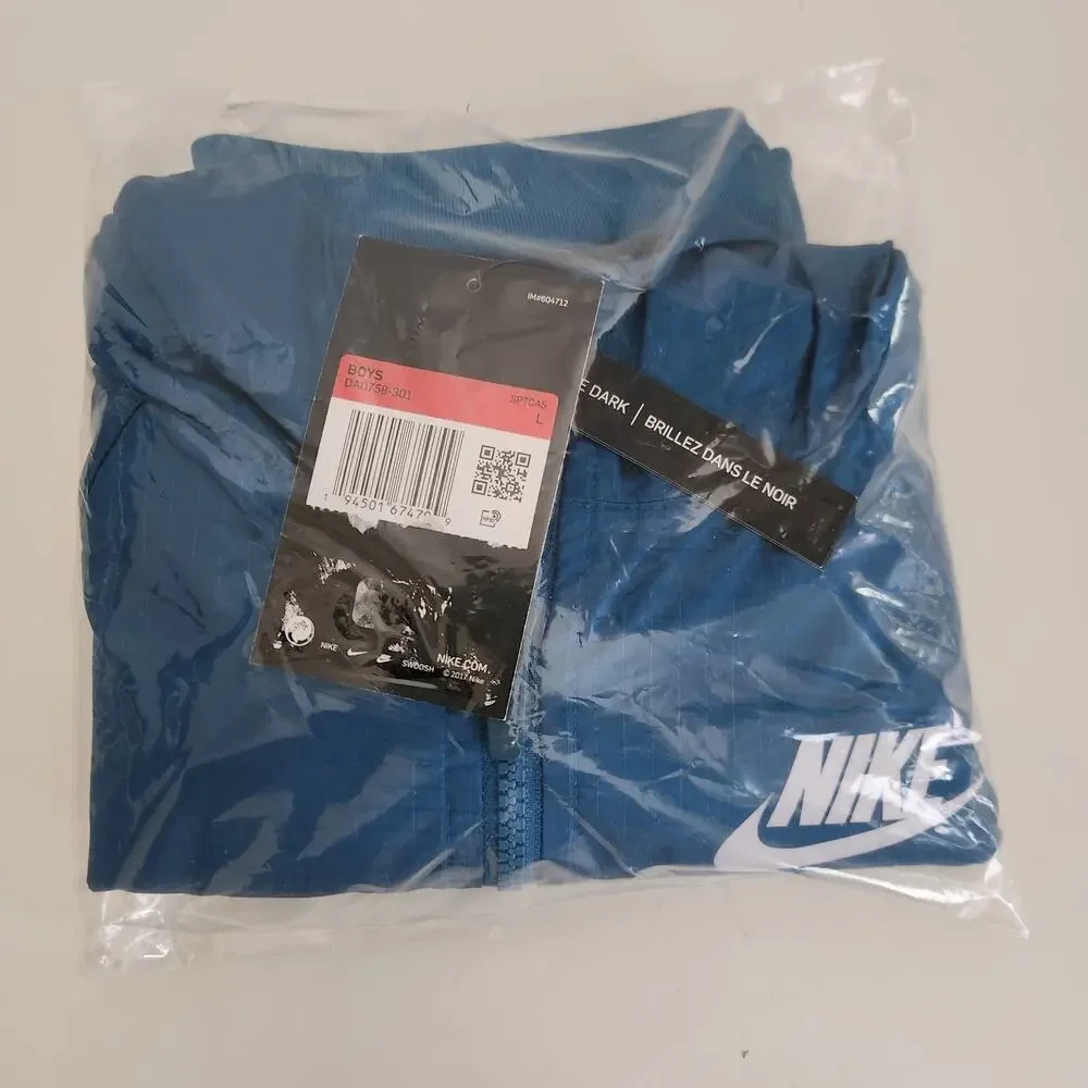 Nike Sportswear Windrunner Big Kids Jacket Large, unisex L wind breaker